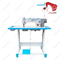 چرخ خیاطی راسته دوز دو پایه ۳ درجه کامپیوتری میل سوزن متحرک جک مدل ۲۰۶۰G