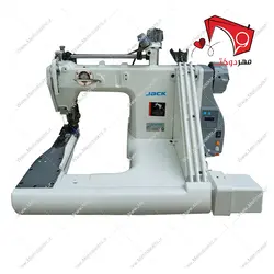 چرخ خیاطی کابویی دو سوزنه ظریف دوز جک مدل ۹۲۷۰ موتور سرخود