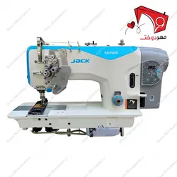 چرخ خیاطی دو سوزن دو ماکو استپ دار کمپلت ریز موتور سر خود جک مدل ۵۸۴۵۰B