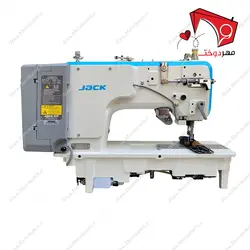 چرخ خیاطی دو سوزن دو ماکو استپ دار کمپلت ریز موتور سر خود جک مدل ۵۸۴۵۰B