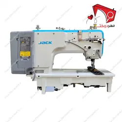 چرخ خیاطی دو سوزن دو ماکو کمپلت درشت موتور سر خود جک مدل ۵۸۷۲۰B
