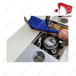چرخ خیاطی دو سوزن دو ماکو کمپلت ریز موتور سر خود جک مدل ۵۸۴۲۰B