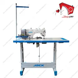 چرخ خیاطی راسته‌ دوز جک ضخیم دوز کامپیوتری مدل A4BH