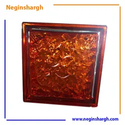 بلوکه شیشه ای رنگی