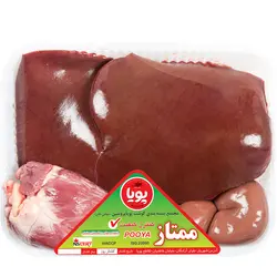 دل و جگر و قلوه گوسفندی (800 گرمی)