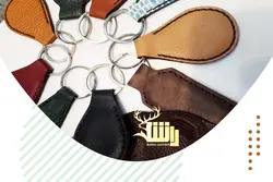 جاکلیدی چرمی دست دوز شیک