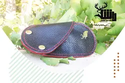 کیف عینک چرمی مدل دل