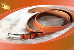 کمربند چرم گاومیش طبیعی