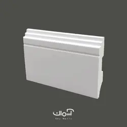 قرنیز 8 سانتی سفید مات