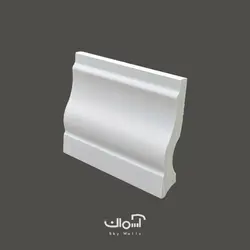 قرنیز 10 سانتی سفید مات لوکس ایرانی
