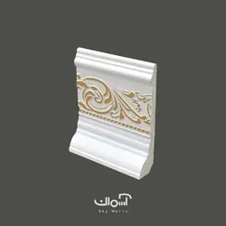 قرنیز 10 سانتی سفید طلایی لوکس ایرانی