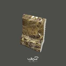 قرنیز طرح سنگ یشمی 10 سانتی