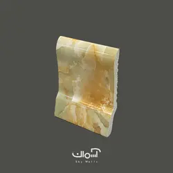 قرنیز طرح سنگ یشمی 10 سانتی