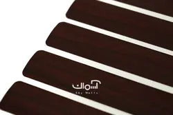 پرده کرکره فلزی طرح چوب کد 4401