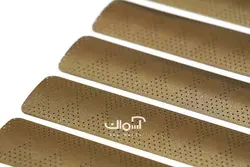 پرده کرکره فلزی پرفراژ طرح دار کد 4114