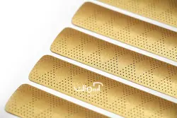 پرده کرکره فلزی پرفراژ طرح دار کد 4113