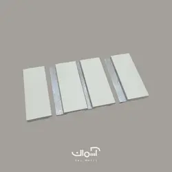 ترمووال پی وی سی لوور کرم نقره ای
