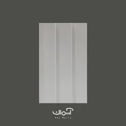 دیوارپوش مدرن لوور سفید کد LV1