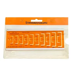 شابلون استاندارد گراف مدل 4301