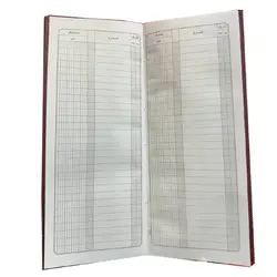 دفتر قلمدانی چاپی 80برگ