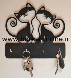 دانلود فایل جا کلیدی طرح گربه