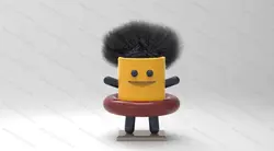 دانلود فایل سه بعدی عروسک بامزه