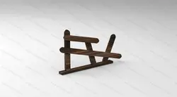 دانلود فایل سه بعدی نرده چوبی