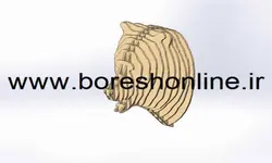 دانلود فایل ماکت سر خرس