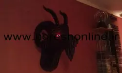 دانلود فایل ماکت چوبی سر گوزن