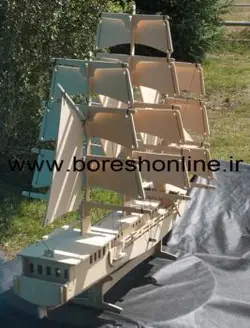 دانلود فایل ماکت کشتی بادی