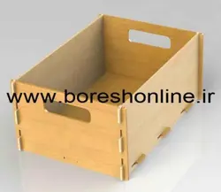 دانلود فایل سبد میوه چوبی
