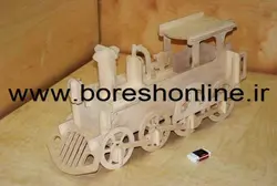 دانلود فایل ماکت لوکوموتیو قدیمی