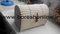 دانلود فایل باکس چوبی صندوقچه زیبا