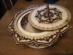 دانلود فایل لیزری شکلات خوری طرح گل