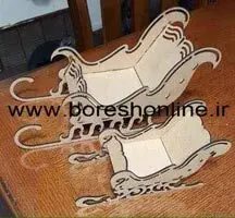 دانلود فایل ماکت سورتمه مشبک