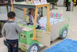 دانلود فایل لیزری ماکت ماشین بزرگ اسباب بازی