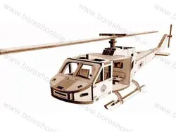 دانلود فایل لیزری ماکت هلکوپتر