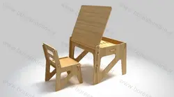 دانلود فایل لیزری میز و صندلی تحریر