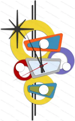 دانلود فایل لیزری ساعت دیواری چوبی طرح بامزه و زیبا
