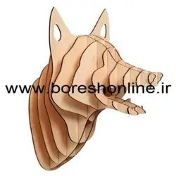 دانلود فایل ماکت  سر گرگ