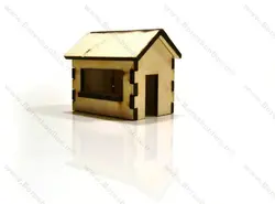 دانلود فایل لیزری ماکت کوچک خانه ام دی اف