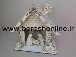 دانلود فایل ماکت کلبه با آدم و گاو