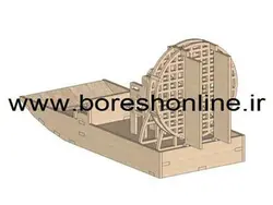 دانلود فایل ماکت قایق بادی