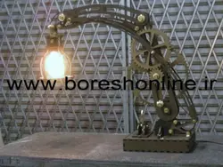 دانلود فایل چراغ مطالعه چرخ دنده دار