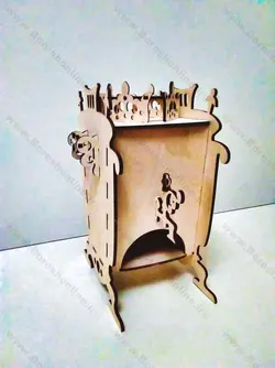 دانلود فایل لیزری باکس چای طرح سماور