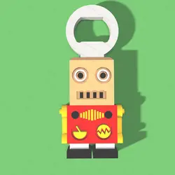 دانلود فایل سه بعدی درب بازکن بطری