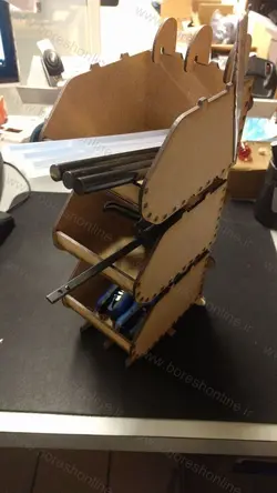 دانلود فایل لیزری استند فایل سه طبقه