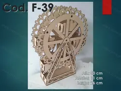 دانلود فایل لیزری ماکت چرخ و فلک زیبا