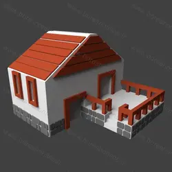 دانلود فایل سه بعدی ساختمان خانه