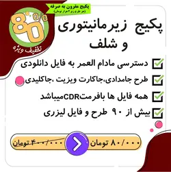 پکیج زیر مانیتوری و شلف